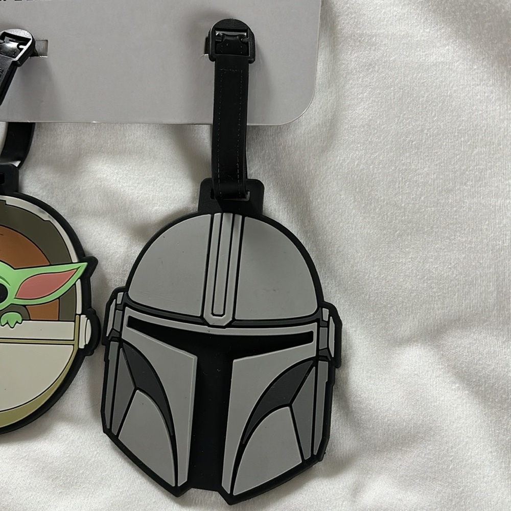 NWT Star Wars Mandalorian Bag Tags- New - Picture 4 of 10